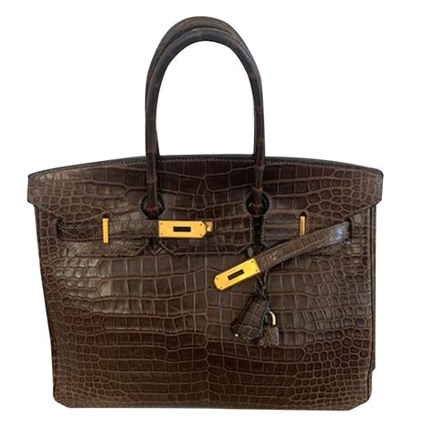 portafoglio hermes coccodrillo|hermes birkin crocodile bags.